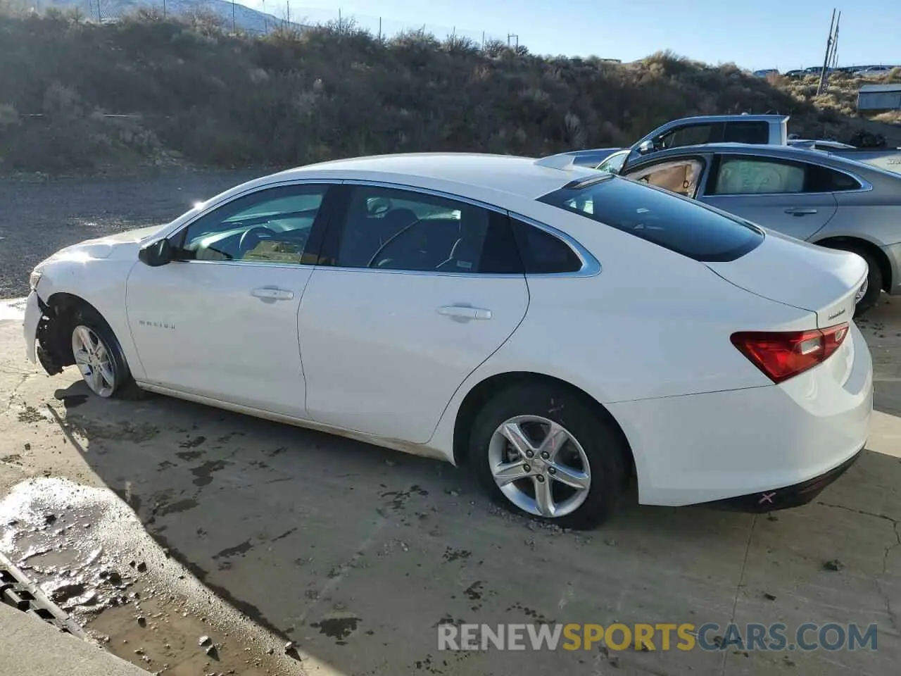 2 Photograph of a damaged car 1G1ZD5ST0PF169029 CHEVROLET MALIBU 2023