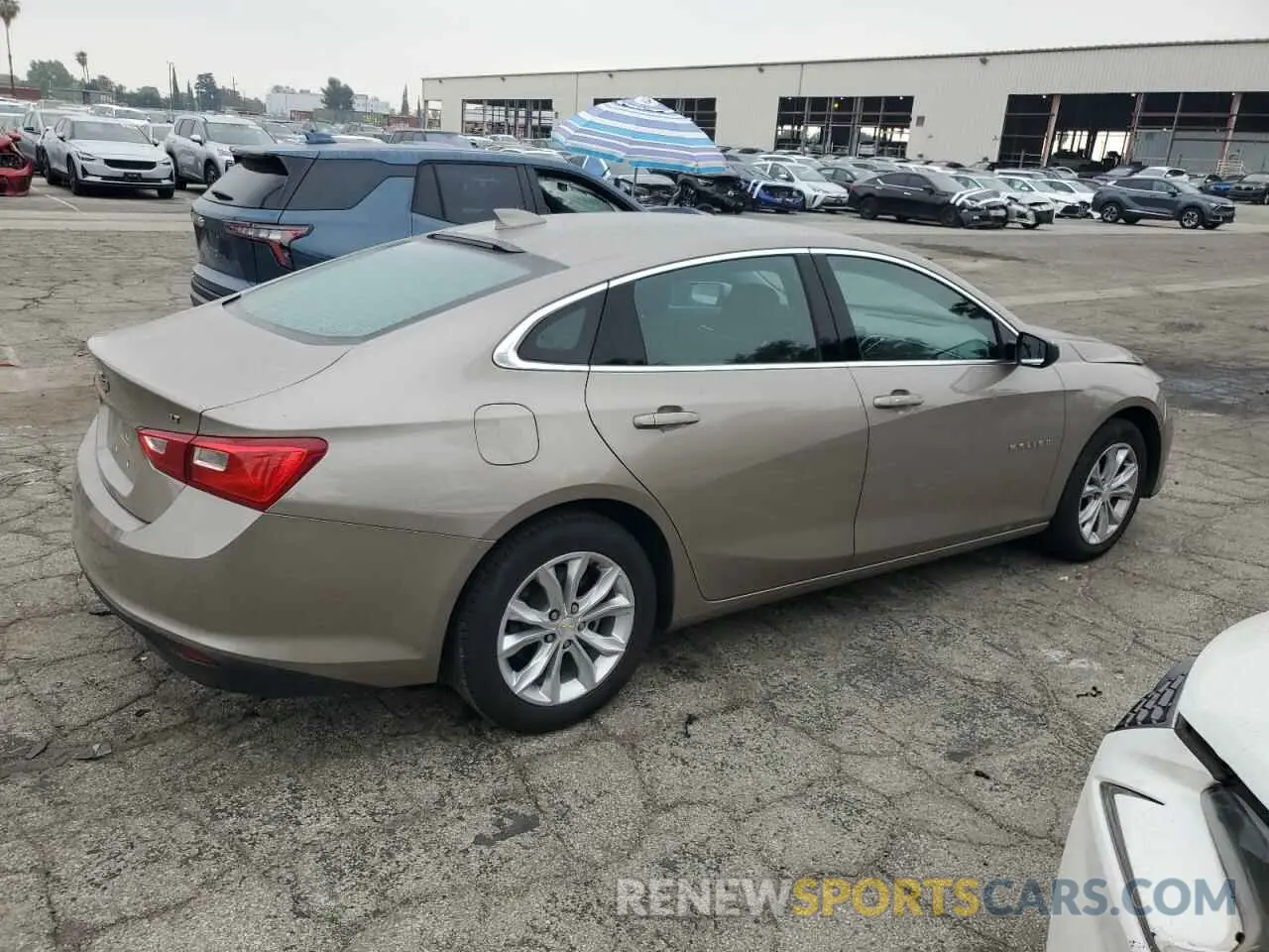 3 Photograph of a damaged car 1G1ZD5ST0PF251830 CHEVROLET MALIBU 2023