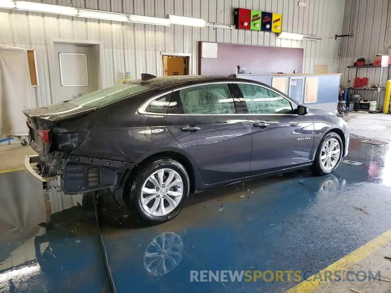 3 Photograph of a damaged car 1G1ZD5ST1PF116646 CHEVROLET MALIBU 2023