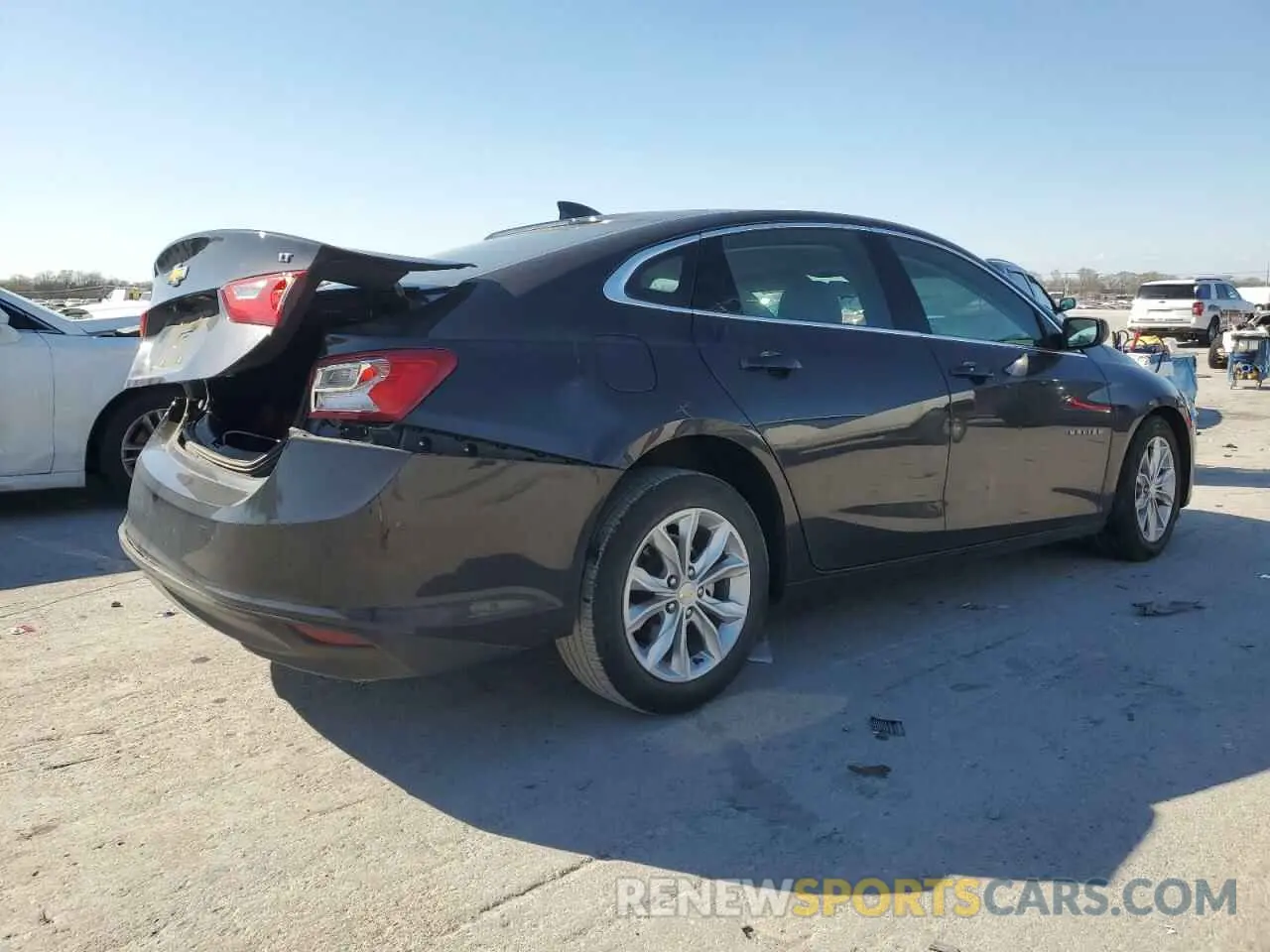 3 Photograph of a damaged car 1G1ZD5ST1PF121216 CHEVROLET MALIBU 2023