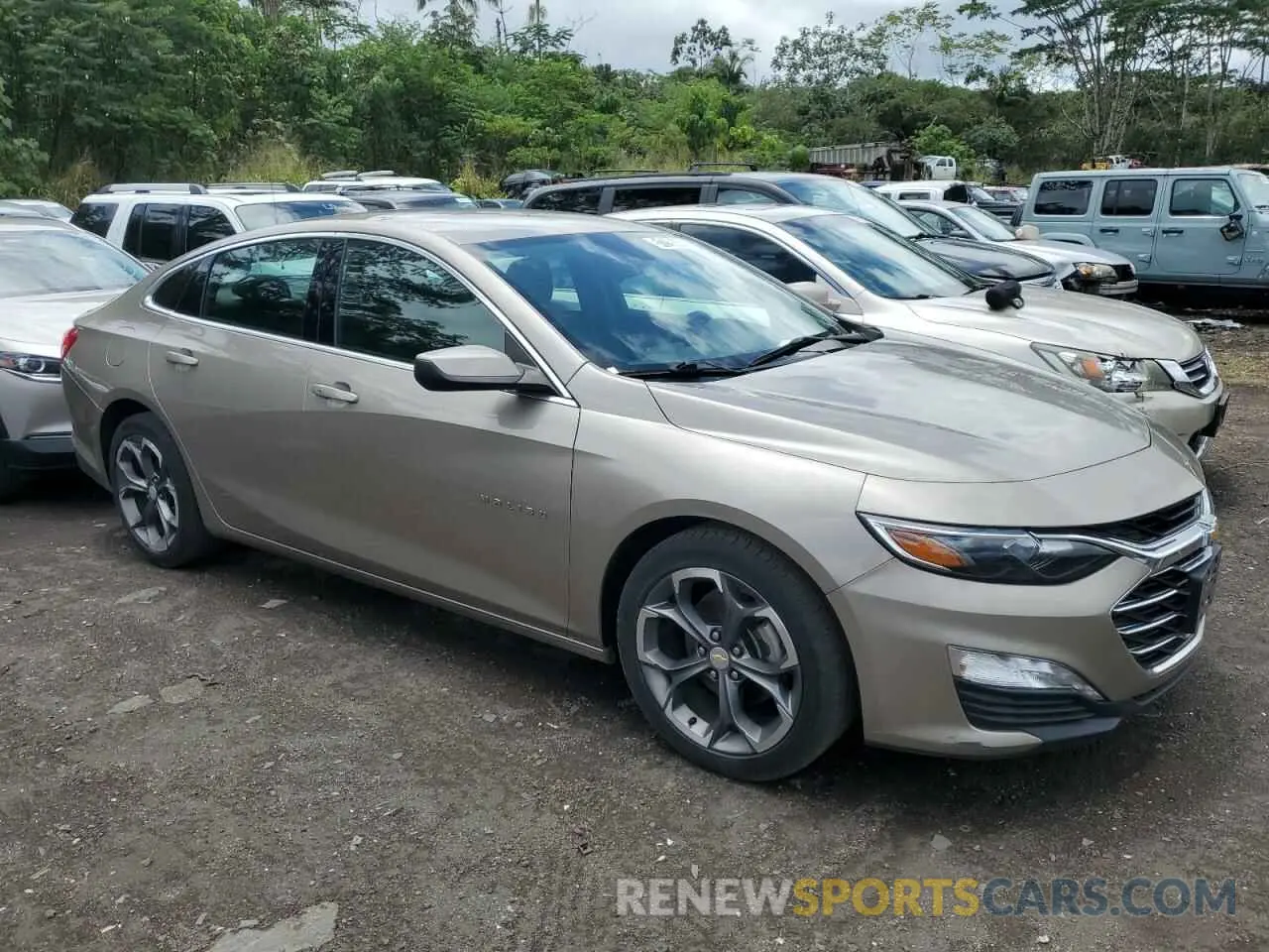 4 Photograph of a damaged car 1G1ZD5ST1PF131843 CHEVROLET MALIBU 2023