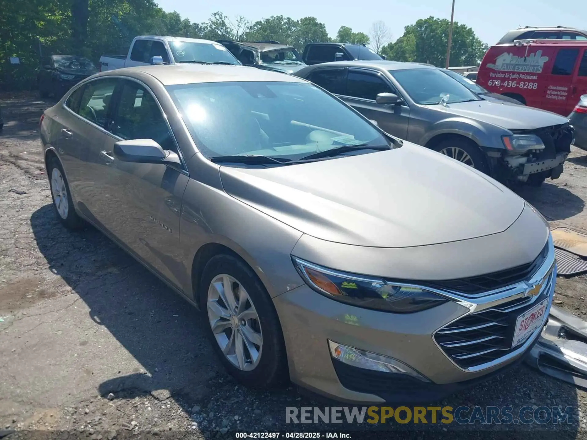 1 Photograph of a damaged car 1G1ZD5ST1PF139747 CHEVROLET MALIBU 2023