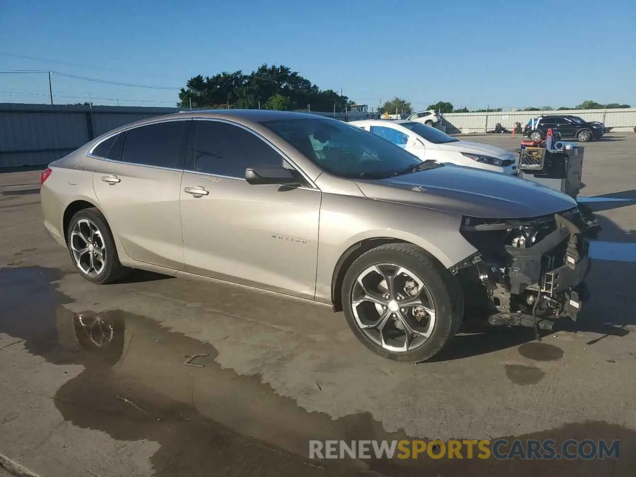 4 Photograph of a damaged car 1G1ZD5ST1PF151705 CHEVROLET MALIBU 2023