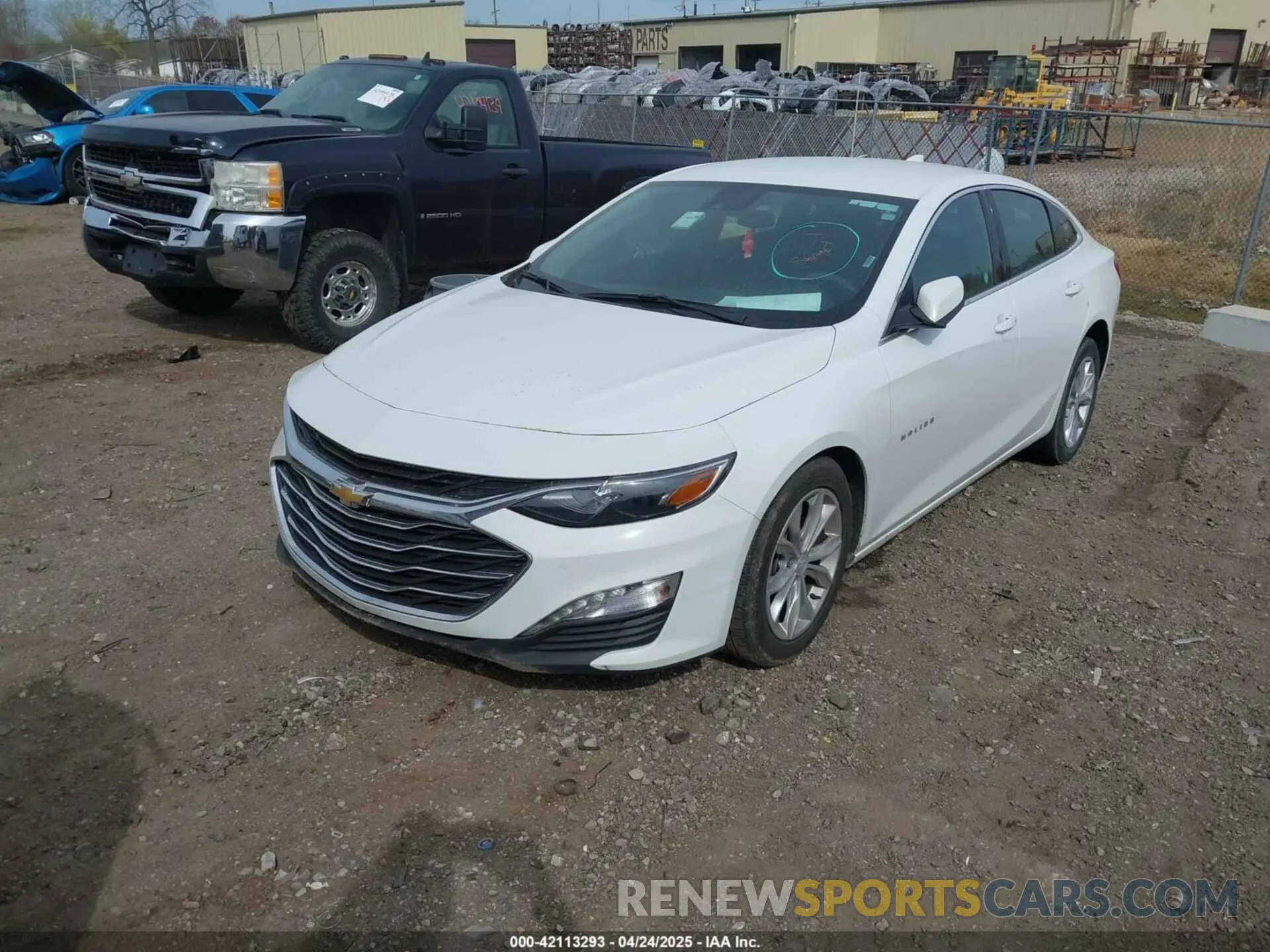 2 Photograph of a damaged car 1G1ZD5ST1PF162090 CHEVROLET MALIBU 2023
