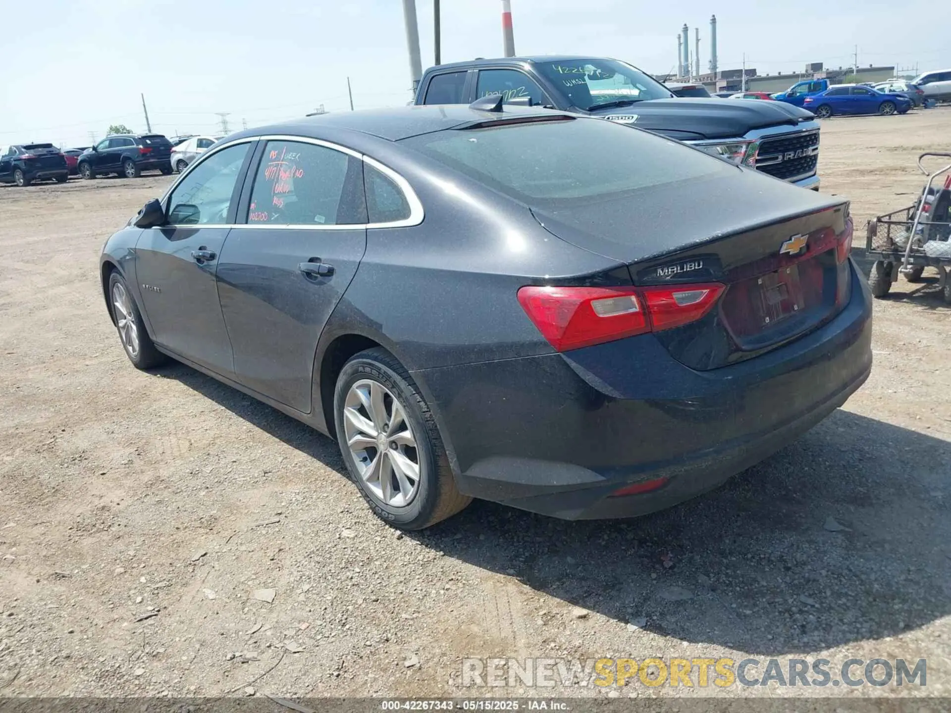 3 Photograph of a damaged car 1G1ZD5ST1PF179813 CHEVROLET MALIBU 2023