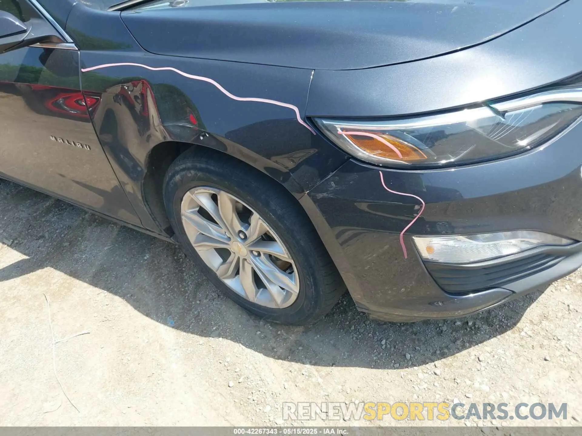 6 Photograph of a damaged car 1G1ZD5ST1PF179813 CHEVROLET MALIBU 2023
