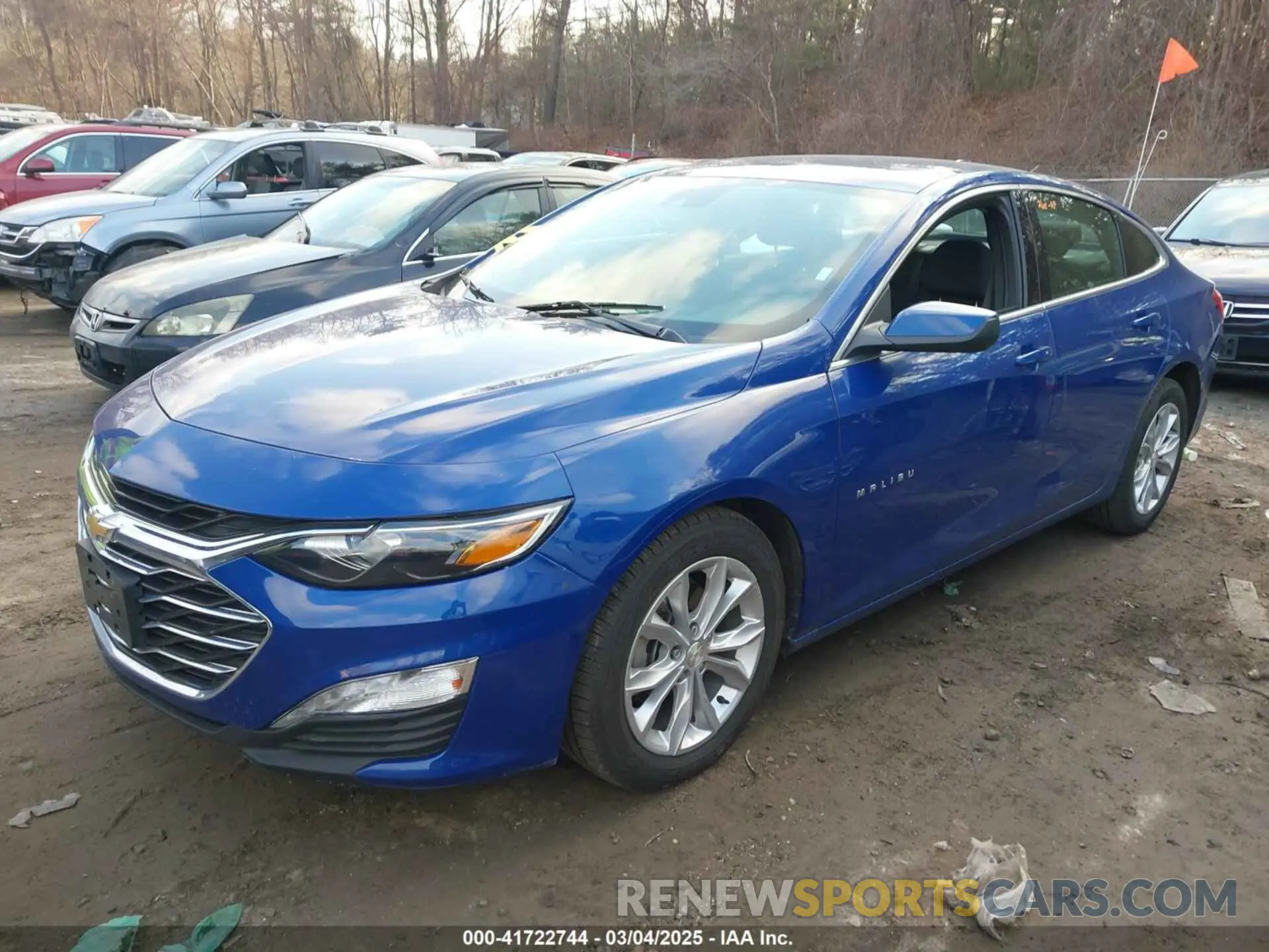 2 Photograph of a damaged car 1G1ZD5ST1PF205603 CHEVROLET MALIBU 2023