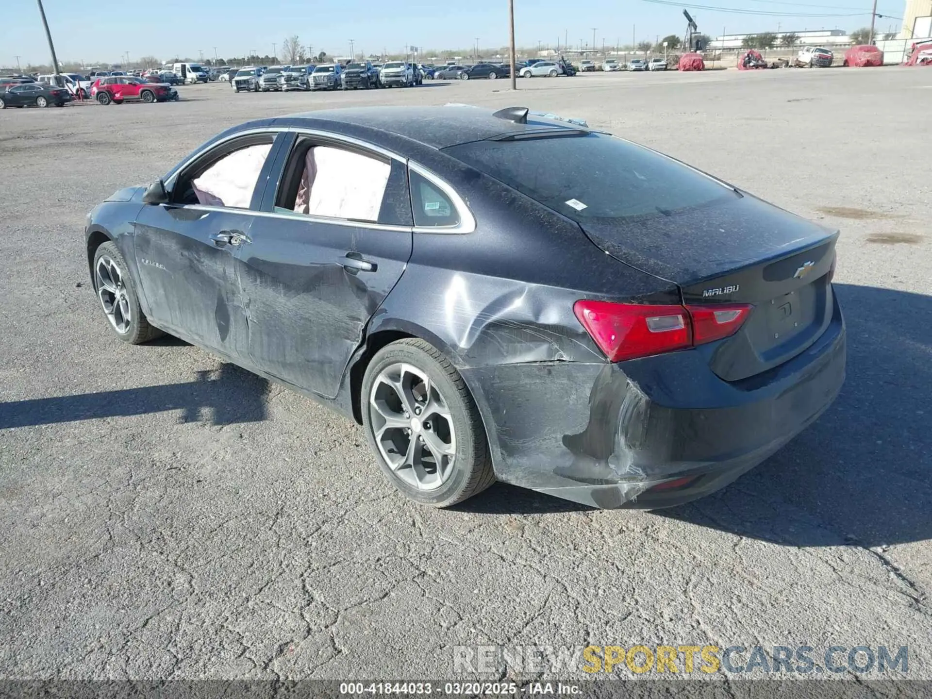 3 Фотография поврежденного автомобиля 1G1ZD5ST1PF206895 CHEVROLET MALIBU 2023