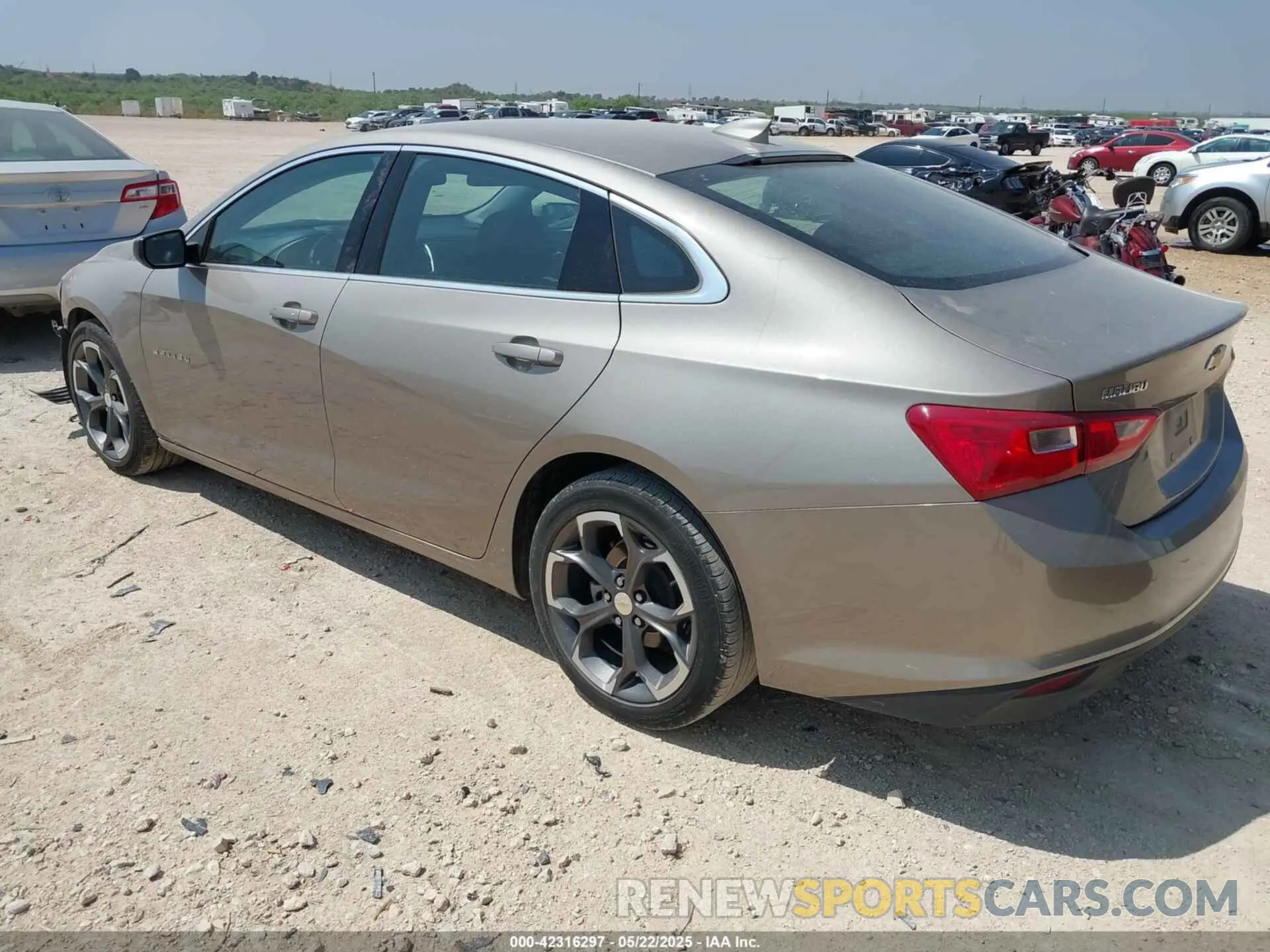 3 Photograph of a damaged car 1G1ZD5ST1PF245034 CHEVROLET MALIBU 2023