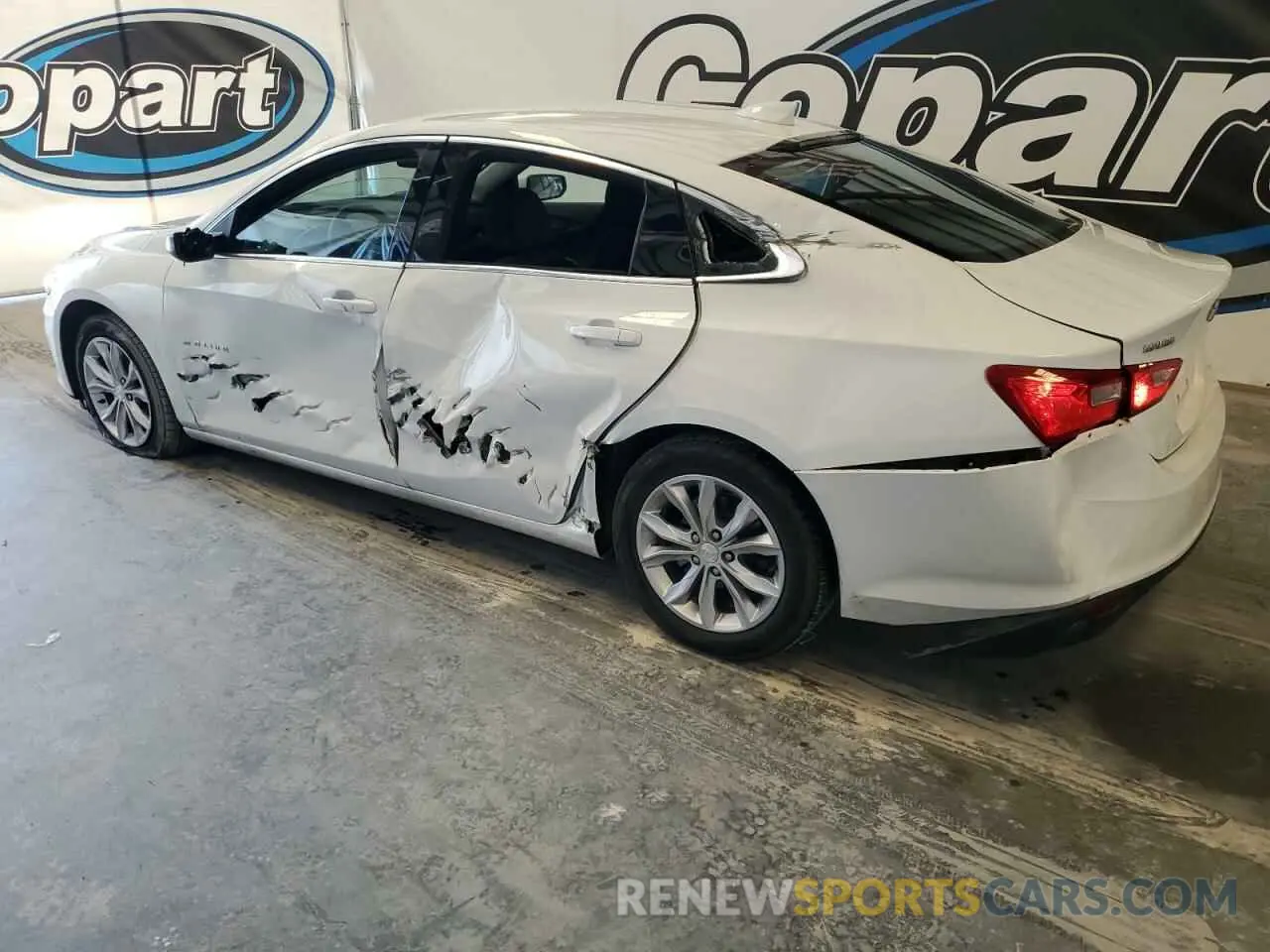 2 Photograph of a damaged car 1G1ZD5ST1PF252257 CHEVROLET MALIBU 2023