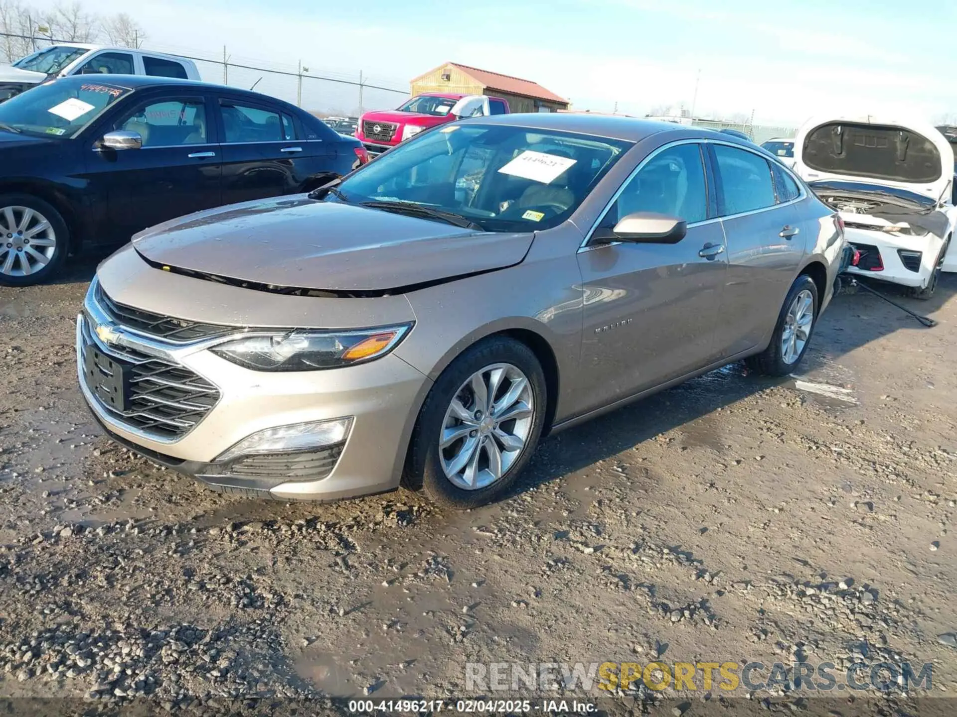 2 Photograph of a damaged car 1G1ZD5ST2PF136789 CHEVROLET MALIBU 2023