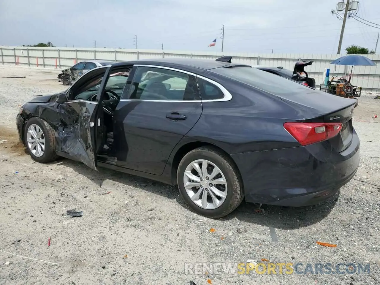 2 Photograph of a damaged car 1G1ZD5ST2PF137540 CHEVROLET MALIBU 2023