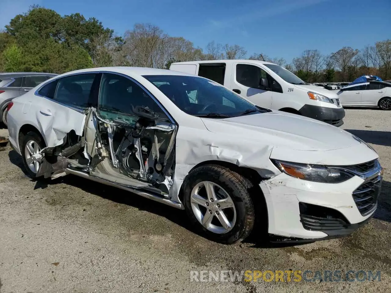 4 Photograph of a damaged car 1G1ZD5ST2PF180288 CHEVROLET MALIBU 2023