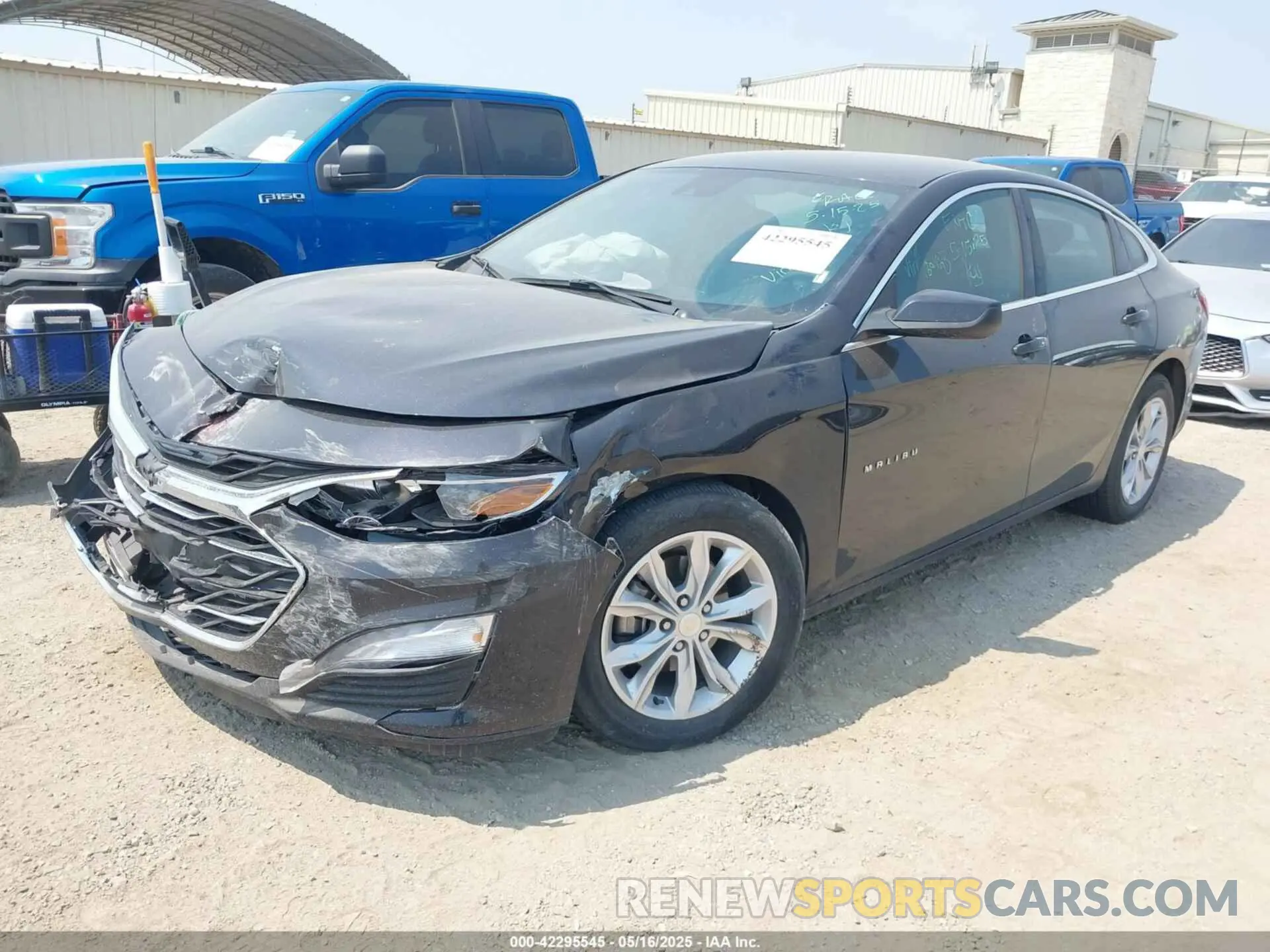 2 Photograph of a damaged car 1G1ZD5ST2PF180923 CHEVROLET MALIBU 2023