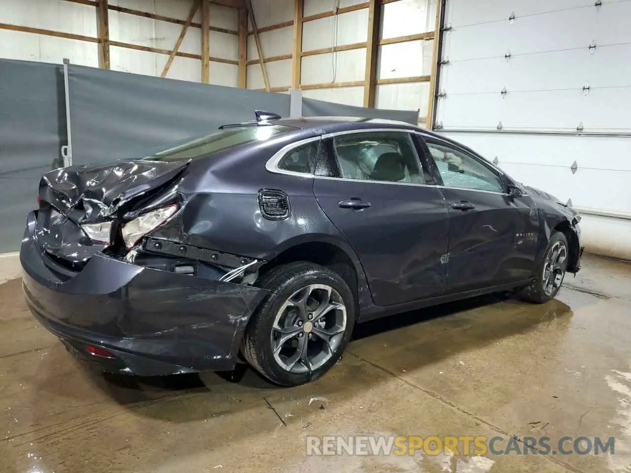 3 Photograph of a damaged car 1G1ZD5ST2PF237640 CHEVROLET MALIBU 2023
