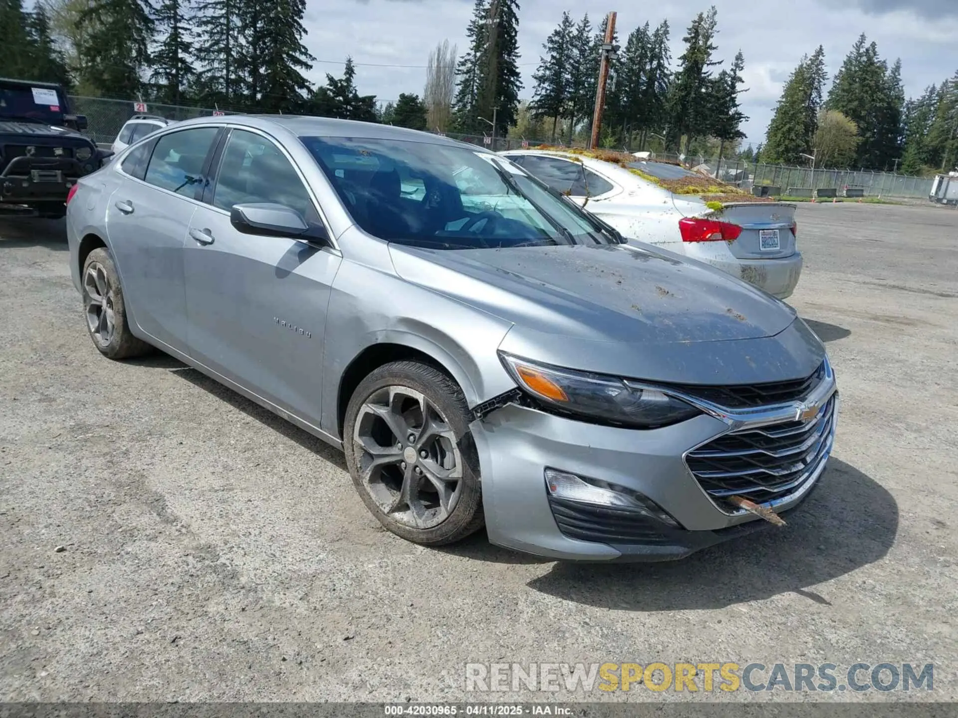 1 Photograph of a damaged car 1G1ZD5ST2PF239002 CHEVROLET MALIBU 2023