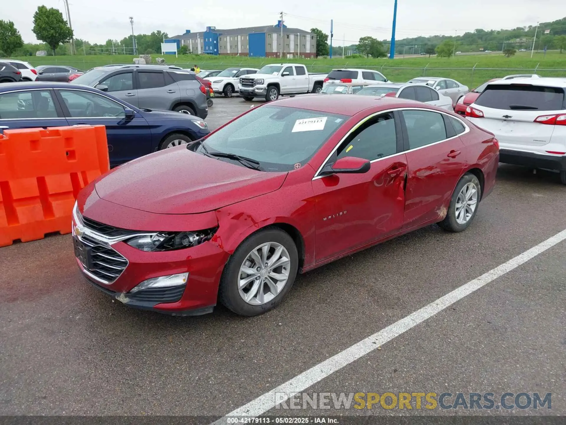 2 Photograph of a damaged car 1G1ZD5ST3PF129415 CHEVROLET MALIBU 2023