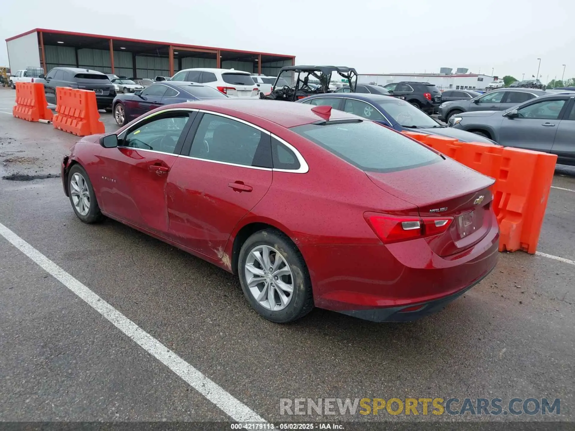 3 Photograph of a damaged car 1G1ZD5ST3PF129415 CHEVROLET MALIBU 2023