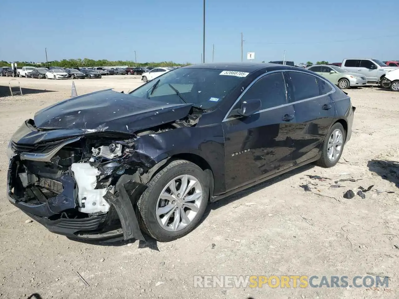 1 Photograph of a damaged car 1G1ZD5ST3PF144318 CHEVROLET MALIBU 2023
