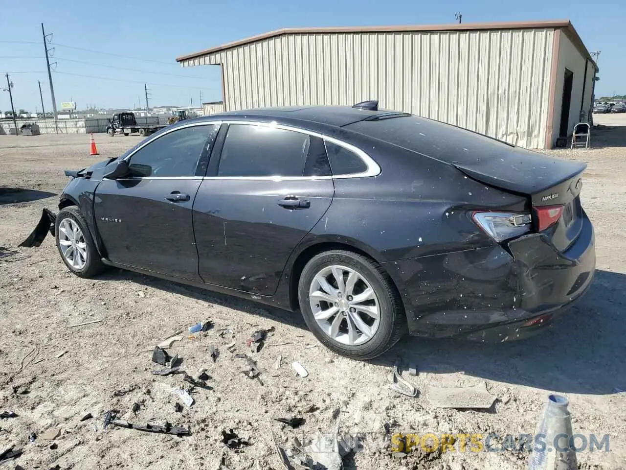 2 Photograph of a damaged car 1G1ZD5ST3PF144318 CHEVROLET MALIBU 2023