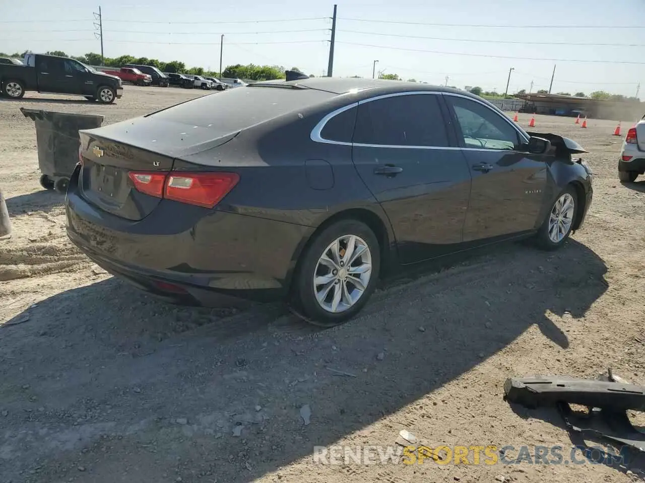 3 Photograph of a damaged car 1G1ZD5ST3PF144318 CHEVROLET MALIBU 2023