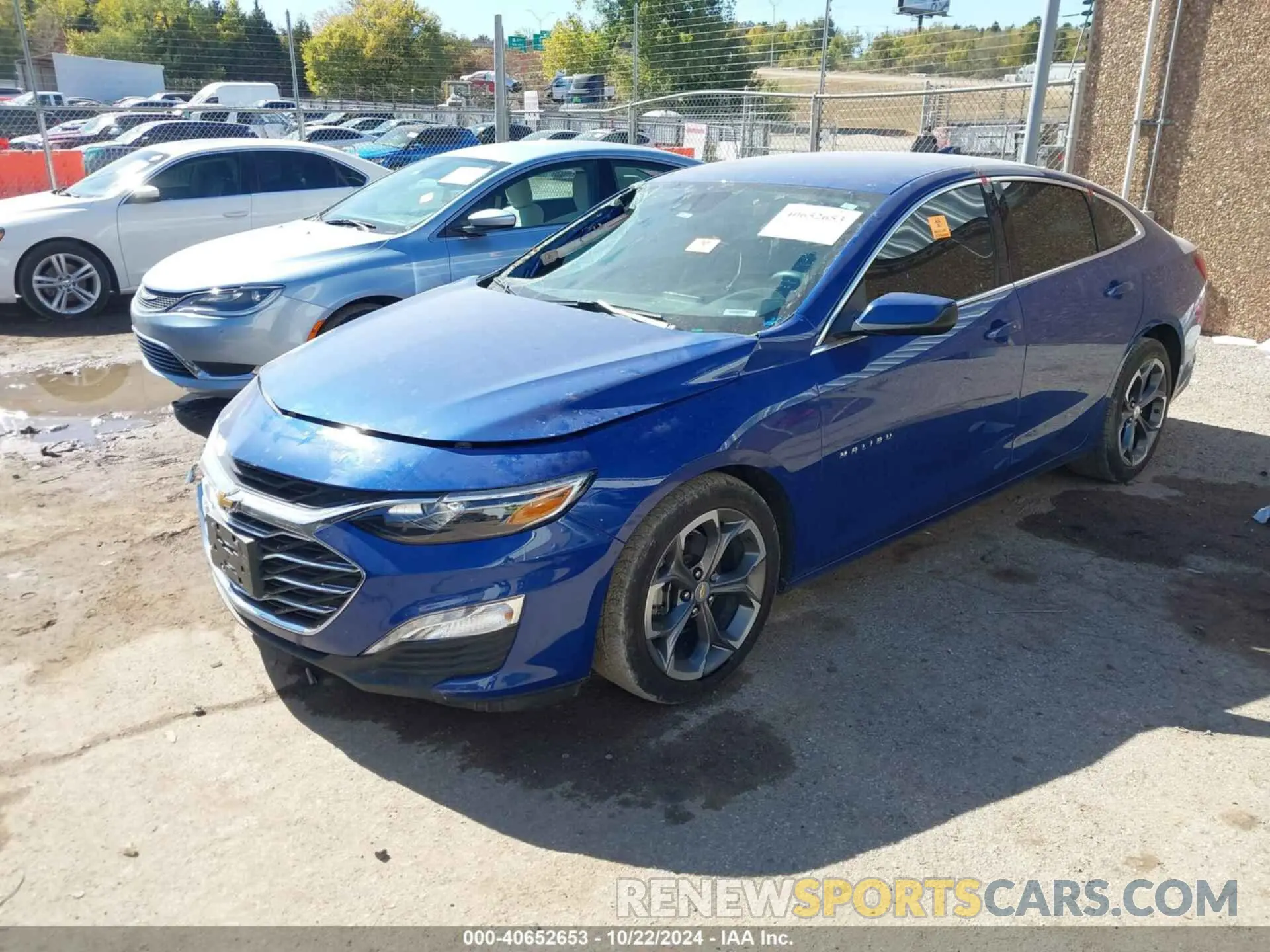 2 Photograph of a damaged car 1G1ZD5ST3PF144772 CHEVROLET MALIBU 2023