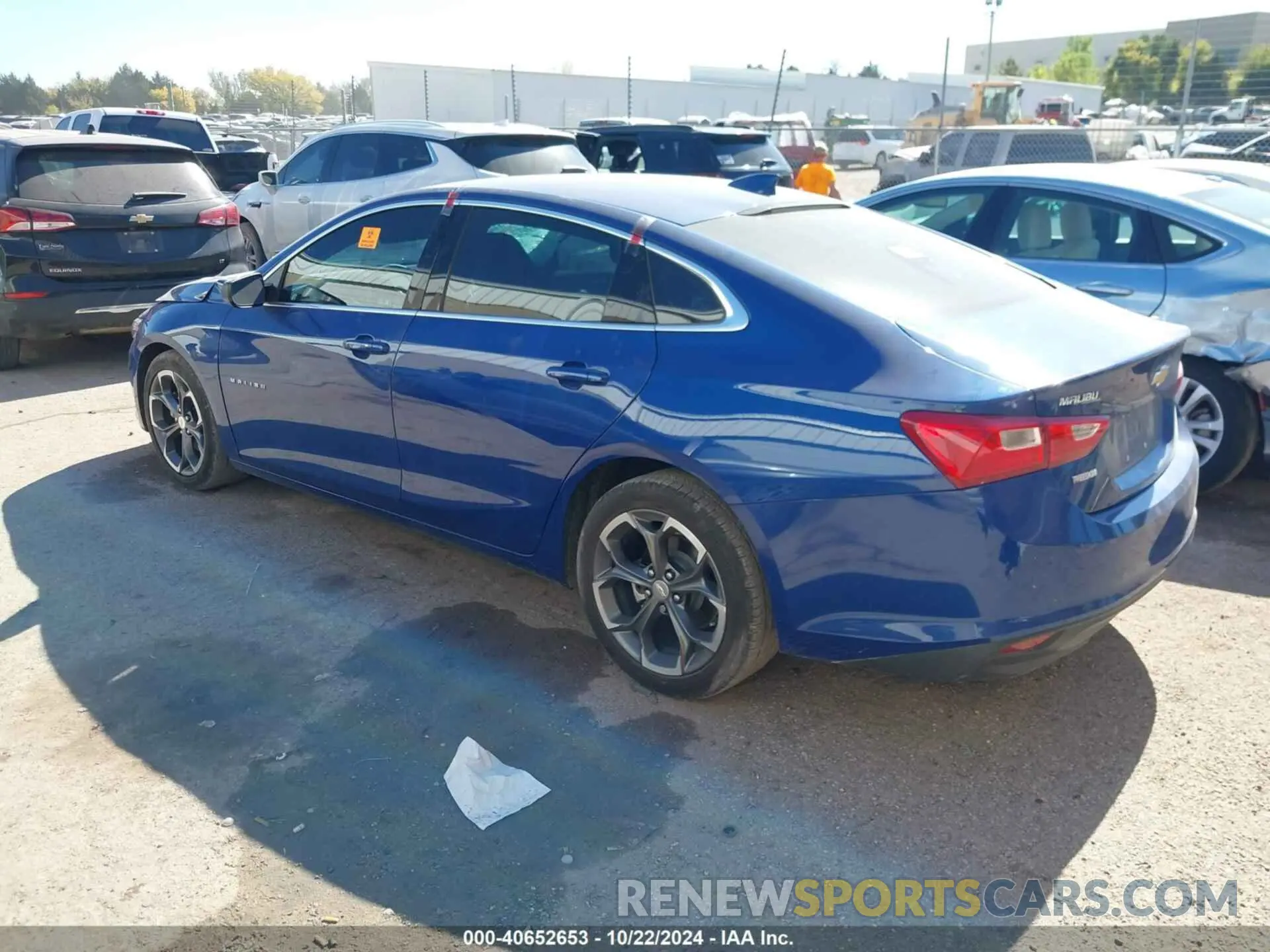 3 Photograph of a damaged car 1G1ZD5ST3PF144772 CHEVROLET MALIBU 2023