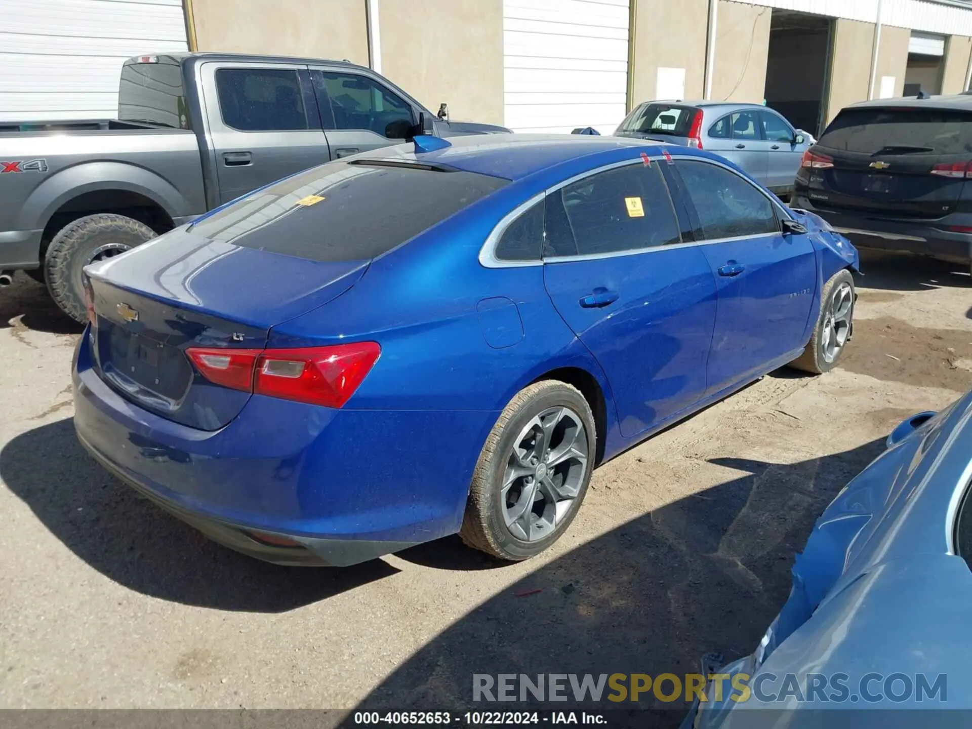 4 Photograph of a damaged car 1G1ZD5ST3PF144772 CHEVROLET MALIBU 2023
