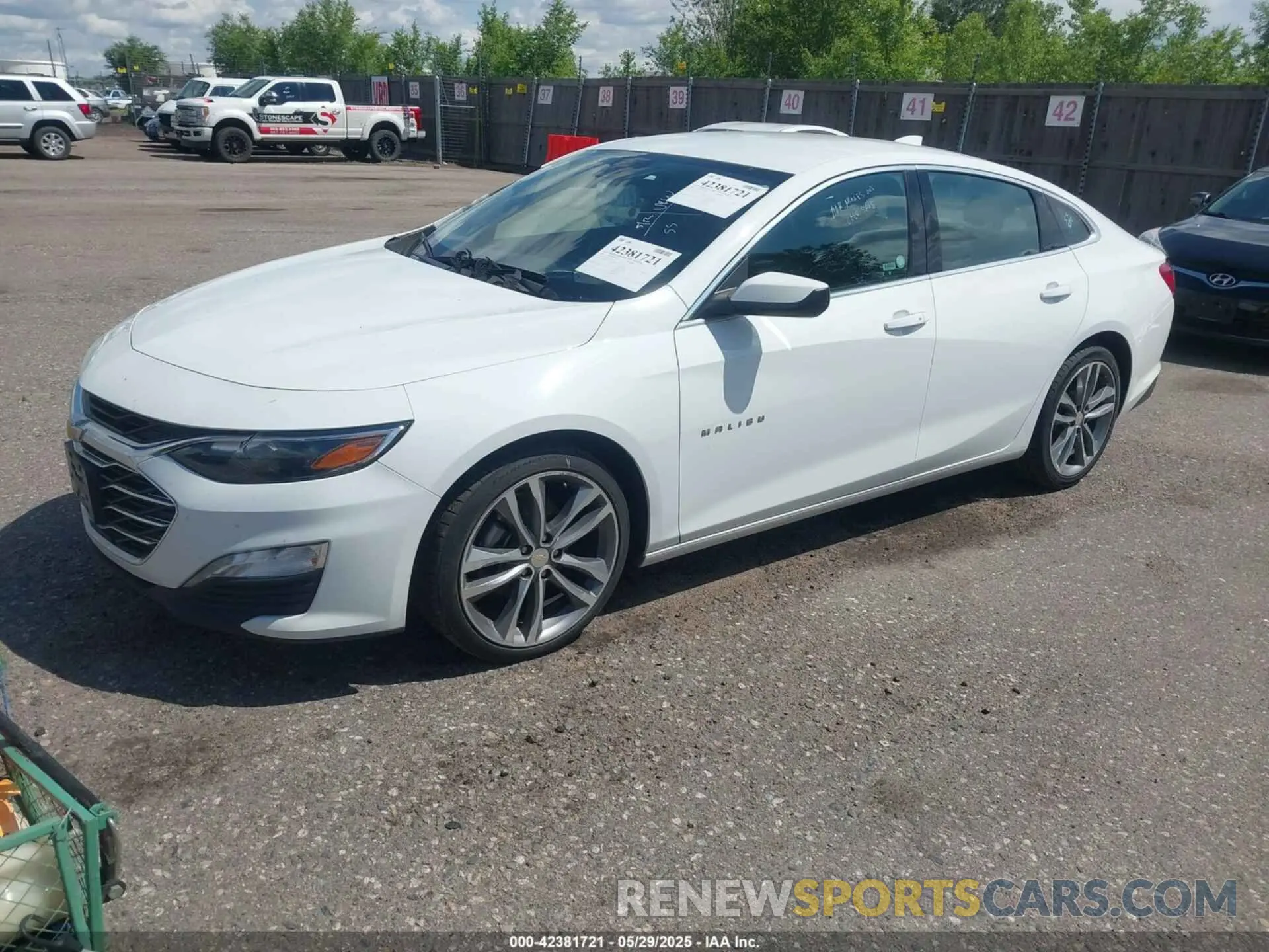 2 Photograph of a damaged car 1G1ZD5ST3PF171678 CHEVROLET MALIBU 2023