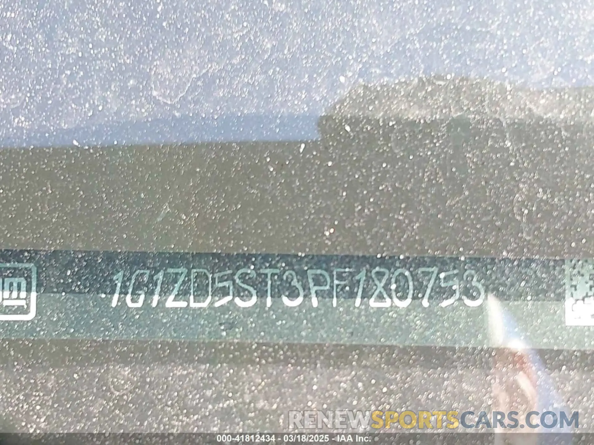 9 Фотография поврежденного автомобиля 1G1ZD5ST3PF180753 CHEVROLET MALIBU 2023