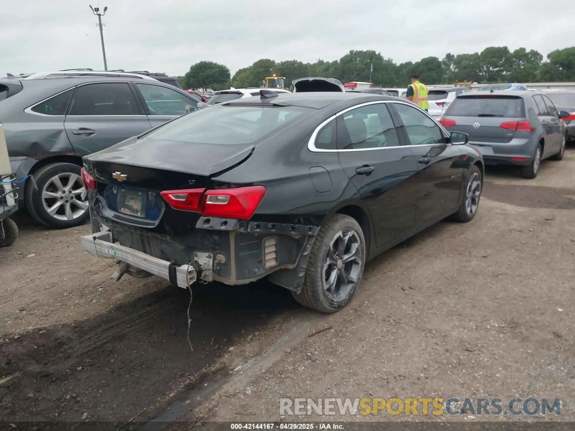 4 Фотография поврежденного автомобиля 1G1ZD5ST3PF180848 CHEVROLET MALIBU 2023