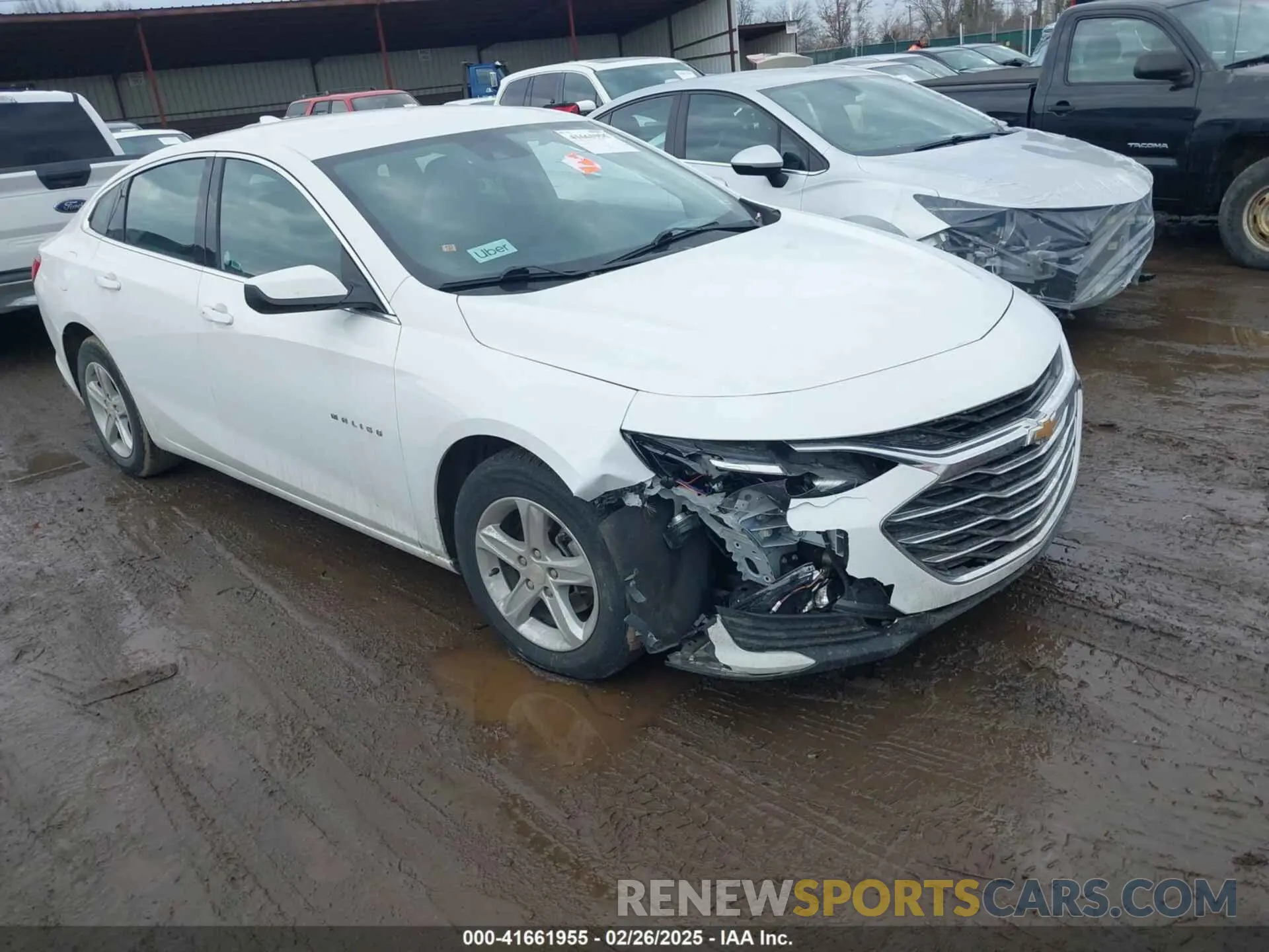 1 Photograph of a damaged car 1G1ZD5ST3PF203738 CHEVROLET MALIBU 2023