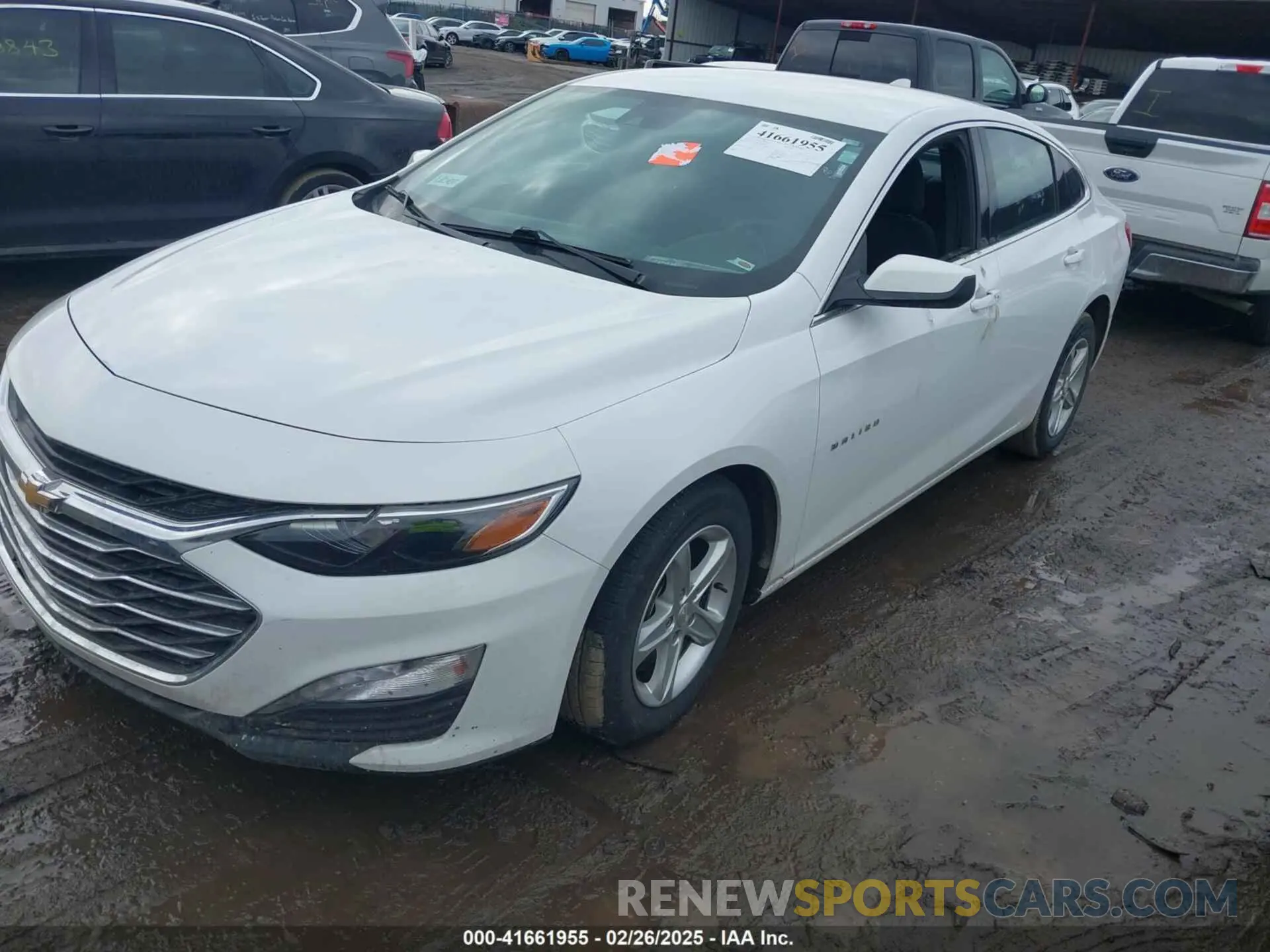 2 Photograph of a damaged car 1G1ZD5ST3PF203738 CHEVROLET MALIBU 2023