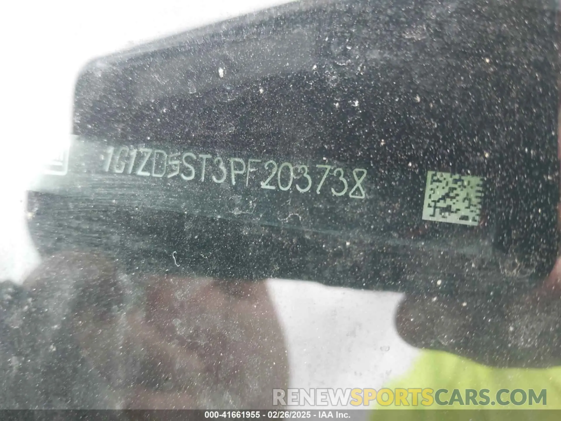 9 Photograph of a damaged car 1G1ZD5ST3PF203738 CHEVROLET MALIBU 2023