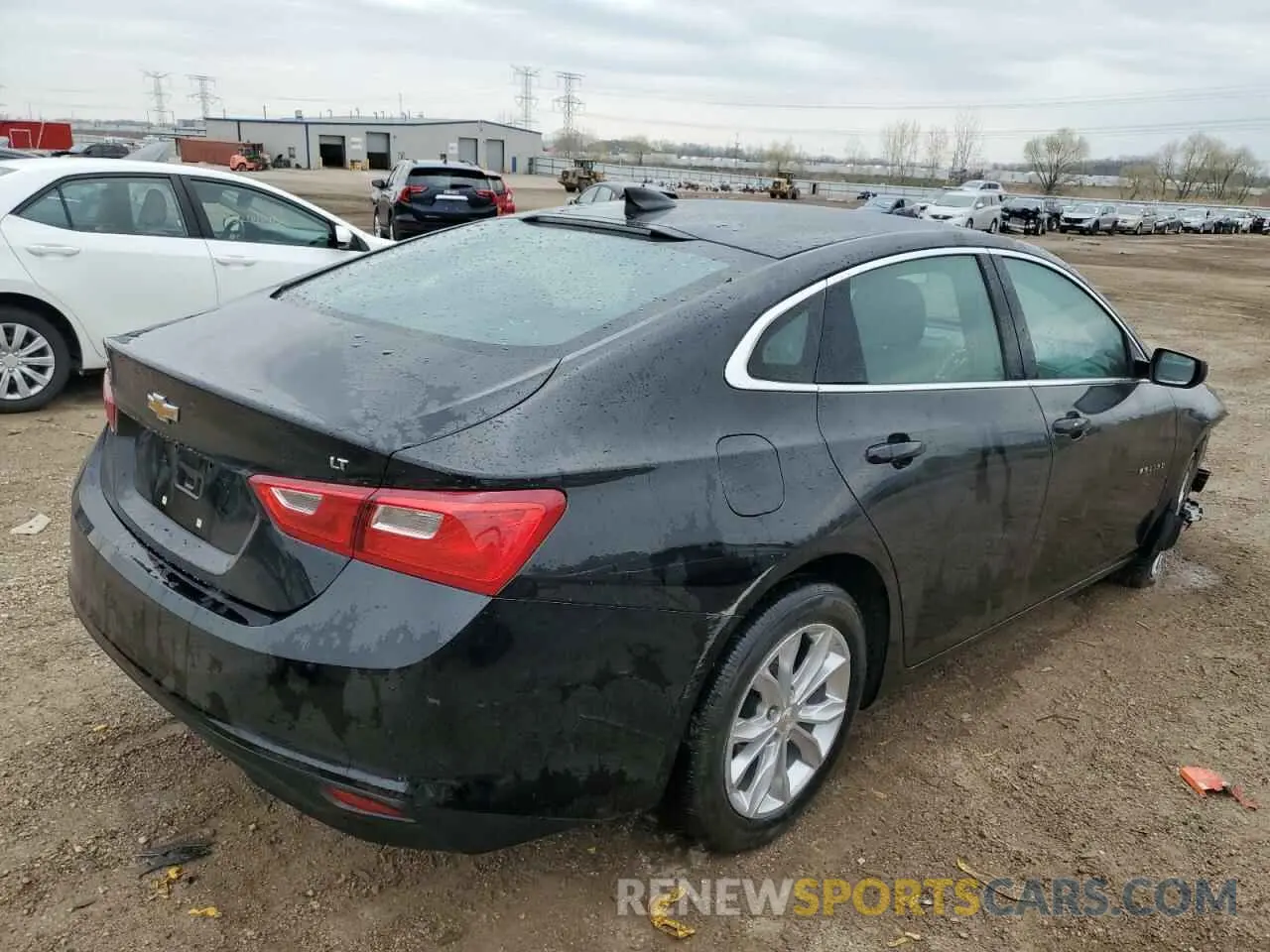 3 Photograph of a damaged car 1G1ZD5ST3PF206994 CHEVROLET MALIBU 2023