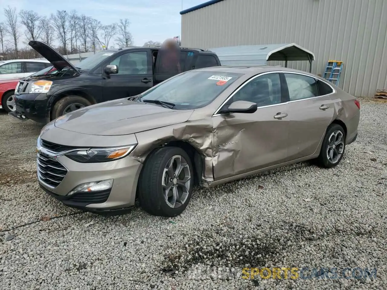 1 Photograph of a damaged car 1G1ZD5ST3PF233094 CHEVROLET MALIBU 2023