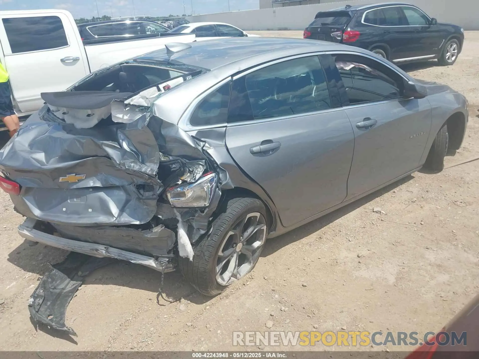 4 Photograph of a damaged car 1G1ZD5ST3PF245097 CHEVROLET MALIBU 2023