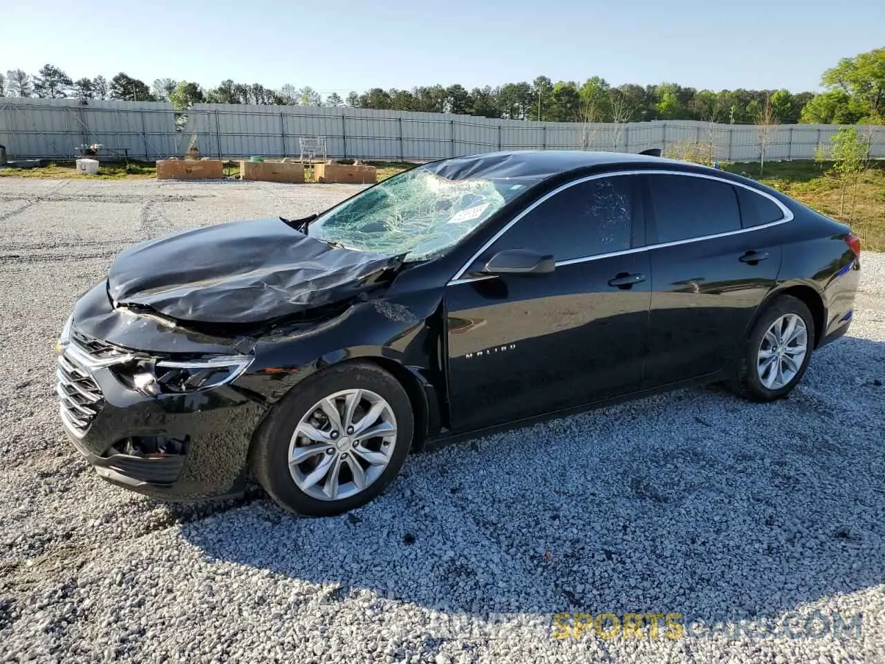 1 Photograph of a damaged car 1G1ZD5ST3PF251093 CHEVROLET MALIBU 2023