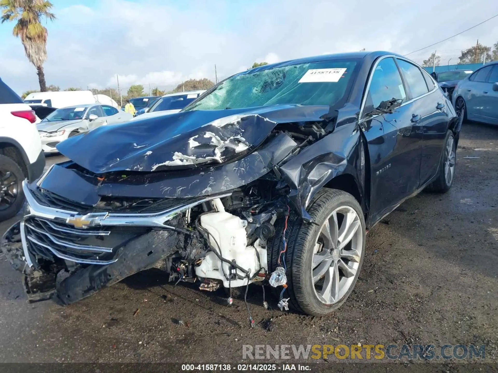 6 Фотография поврежденного автомобиля 1G1ZD5ST4PF161550 CHEVROLET MALIBU 2023