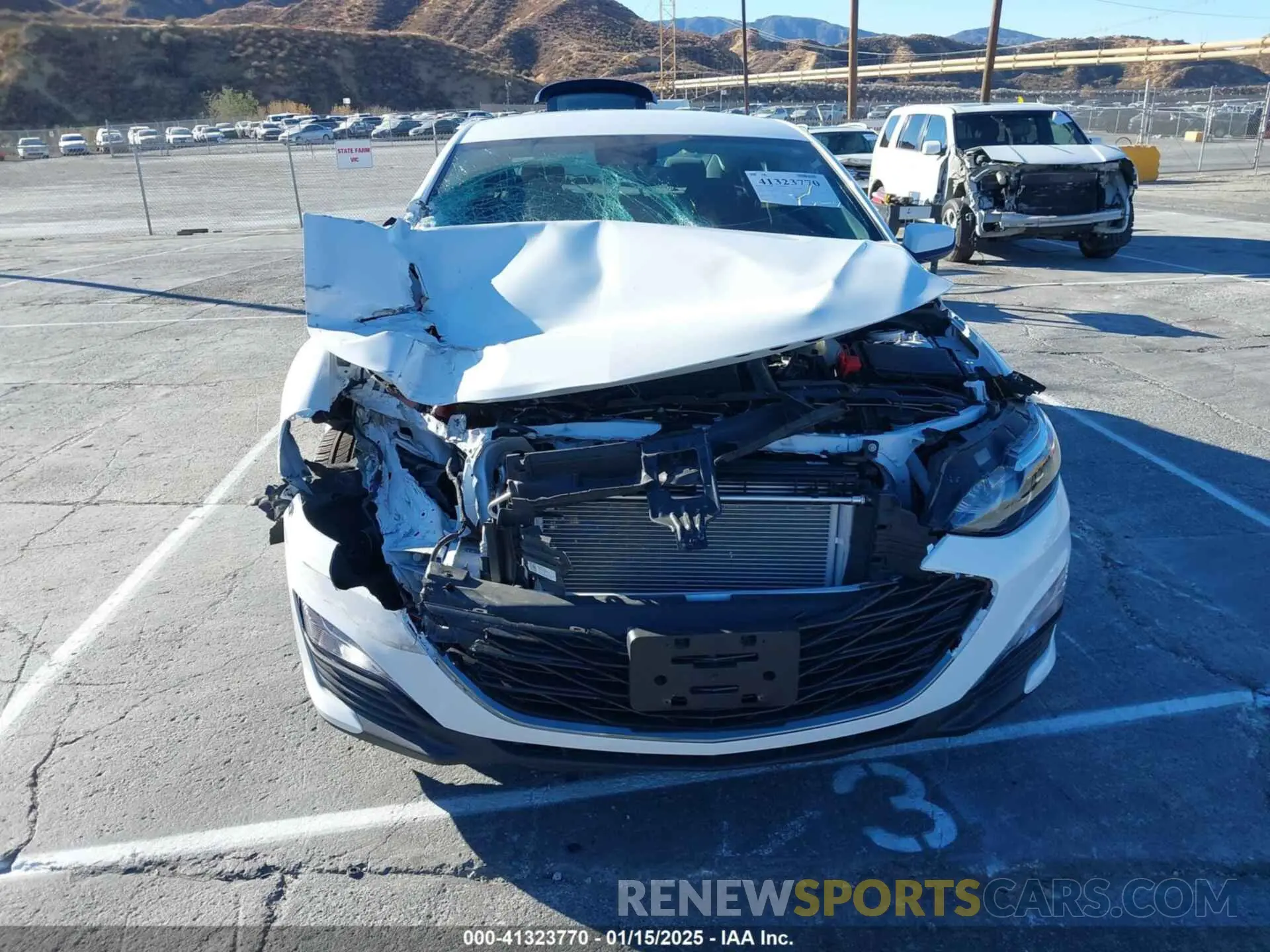12 Photograph of a damaged car 1G1ZD5ST4PF194483 CHEVROLET MALIBU 2023