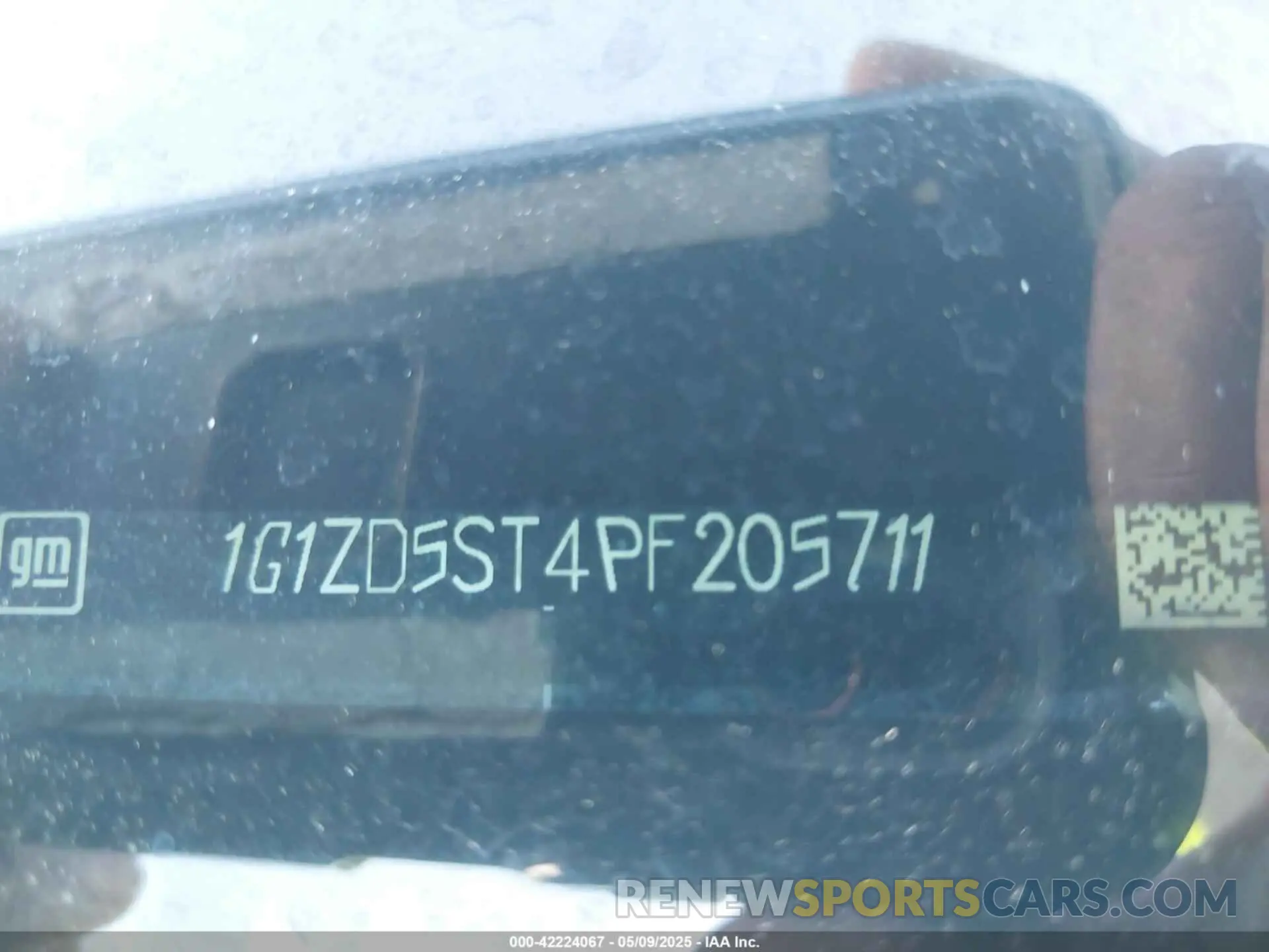 9 Фотография поврежденного автомобиля 1G1ZD5ST4PF205711 CHEVROLET MALIBU 2023