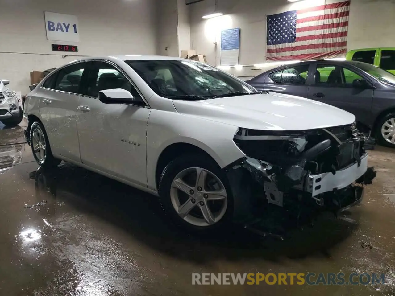 4 Photograph of a damaged car 1G1ZD5ST4PF208642 CHEVROLET MALIBU 2023