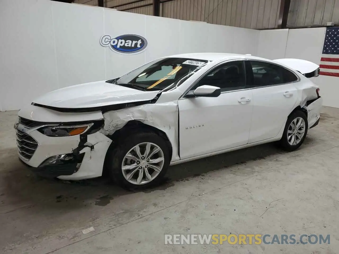 1 Photograph of a damaged car 1G1ZD5ST4PF216417 CHEVROLET MALIBU 2023