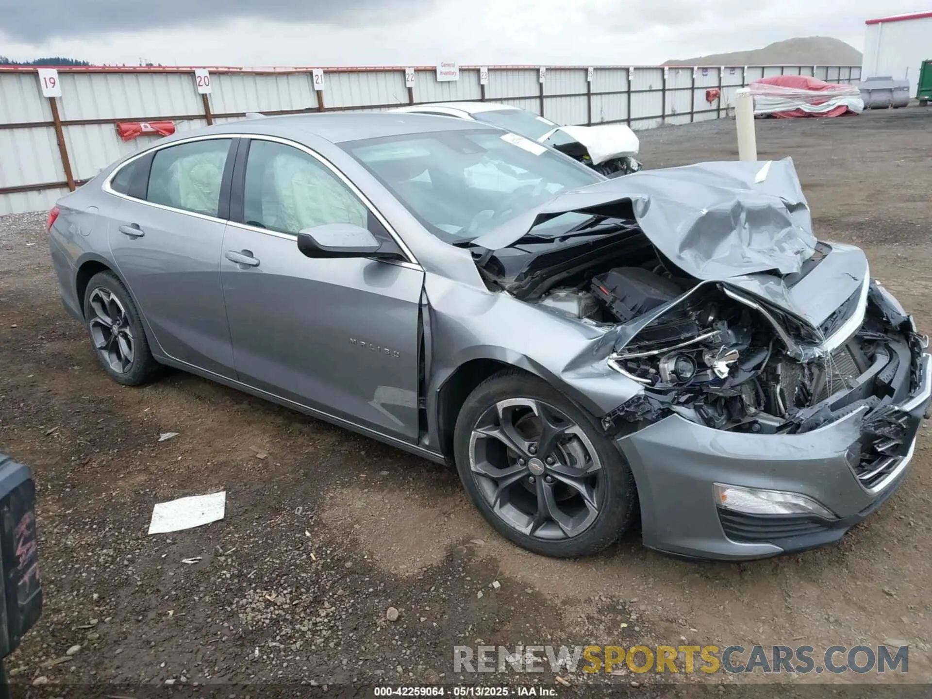 1 Фотография поврежденного автомобиля 1G1ZD5ST4PF236831 CHEVROLET MALIBU 2023
