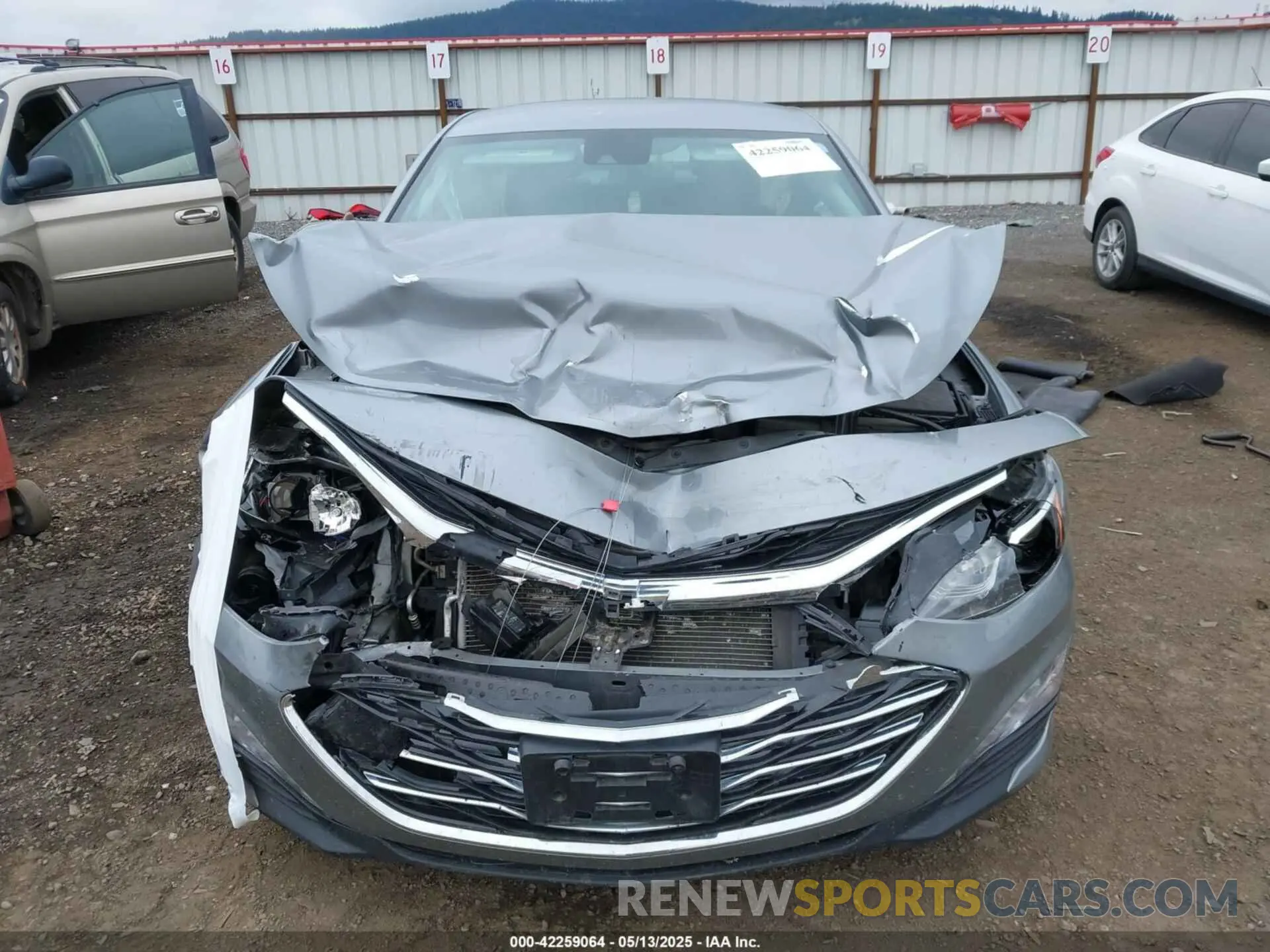 11 Фотография поврежденного автомобиля 1G1ZD5ST4PF236831 CHEVROLET MALIBU 2023