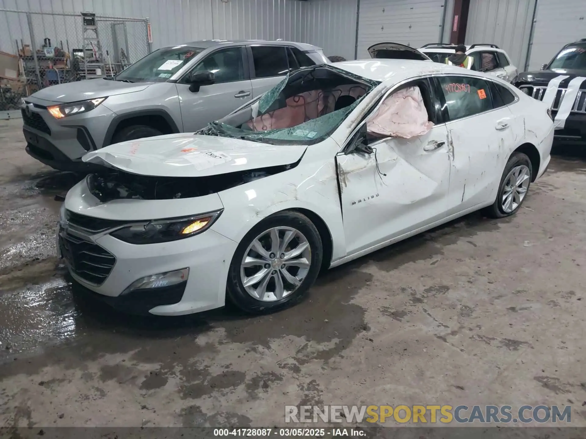 2 Photograph of a damaged car 1G1ZD5ST5PF118948 CHEVROLET MALIBU 2023