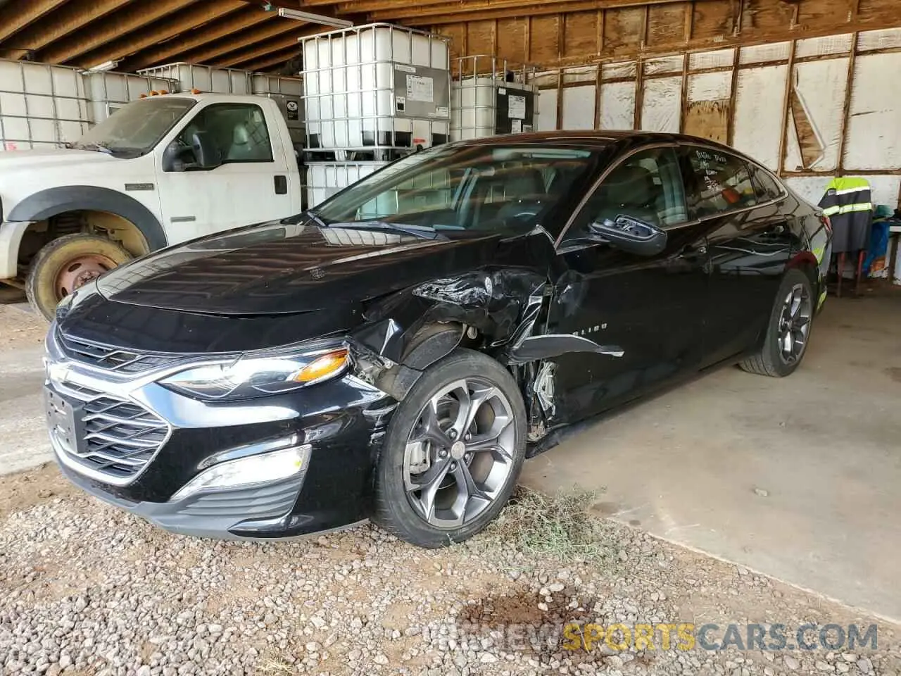 1 Photograph of a damaged car 1G1ZD5ST5PF131747 CHEVROLET MALIBU 2023