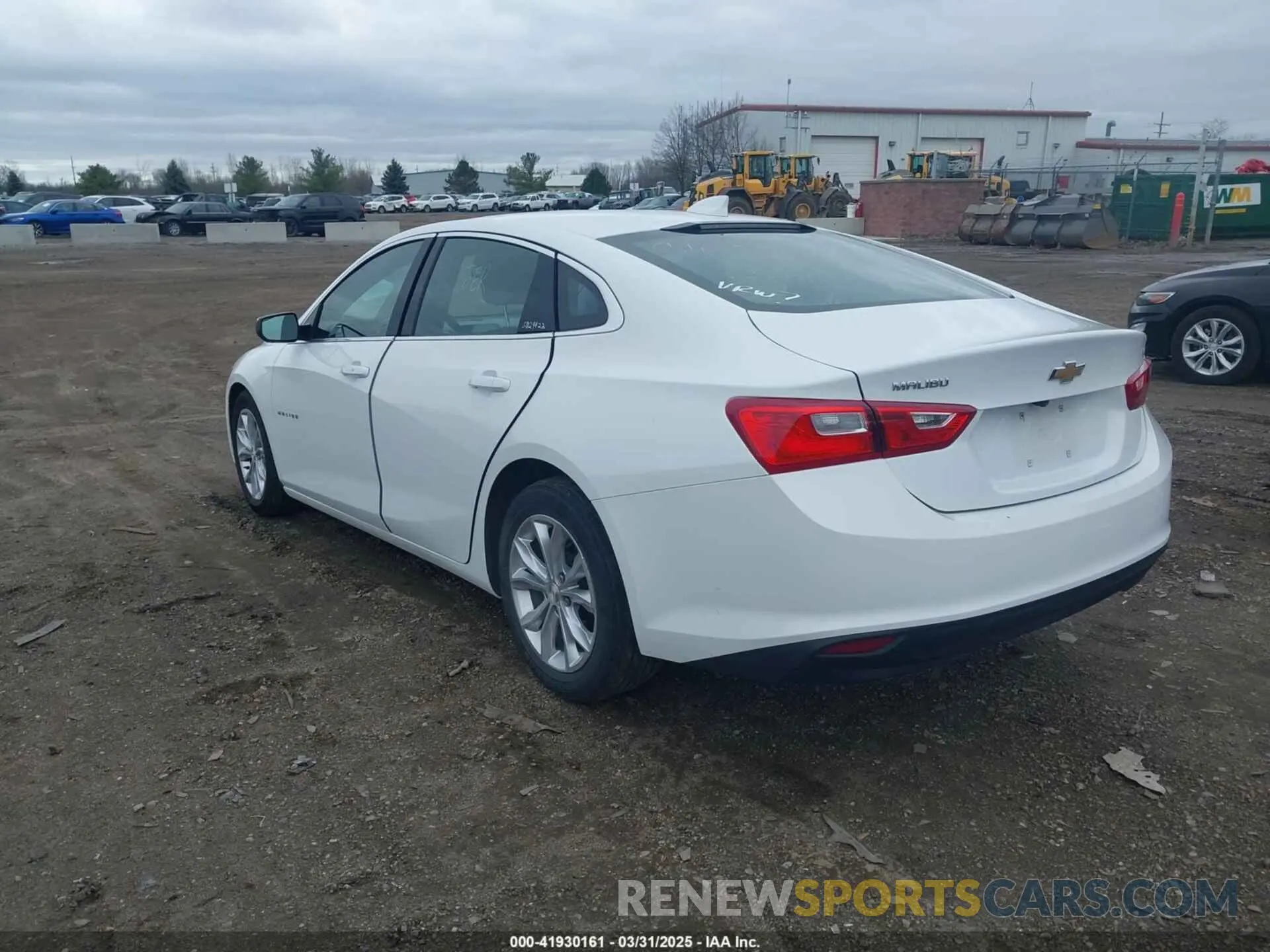 3 Photograph of a damaged car 1G1ZD5ST5PF184206 CHEVROLET MALIBU 2023