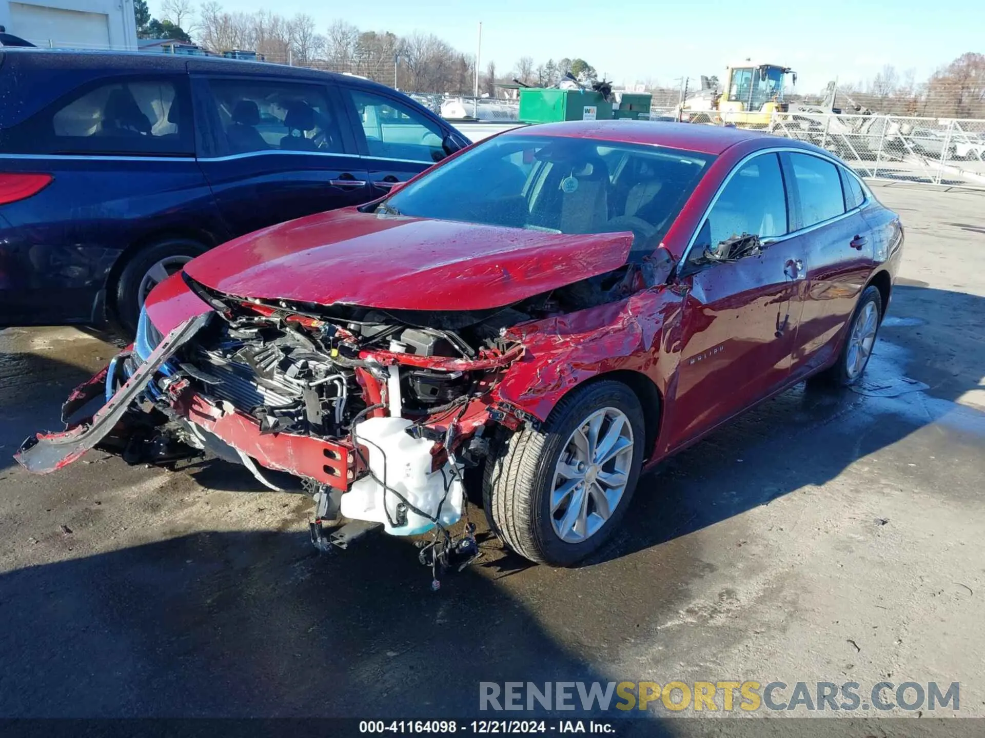 2 Photograph of a damaged car 1G1ZD5ST5PF196551 CHEVROLET MALIBU 2023
