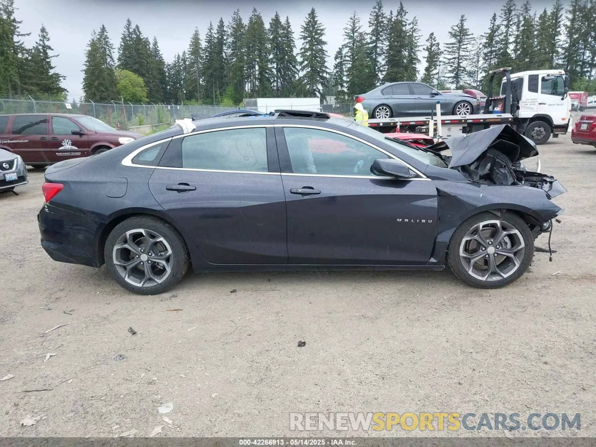 13 Photograph of a damaged car 1G1ZD5ST5PF219455 CHEVROLET MALIBU 2023